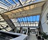 açılır cam çatı