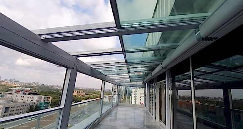 açılır çatı sistemleri, açılır cam çatı, açılır kapanır cam çatı